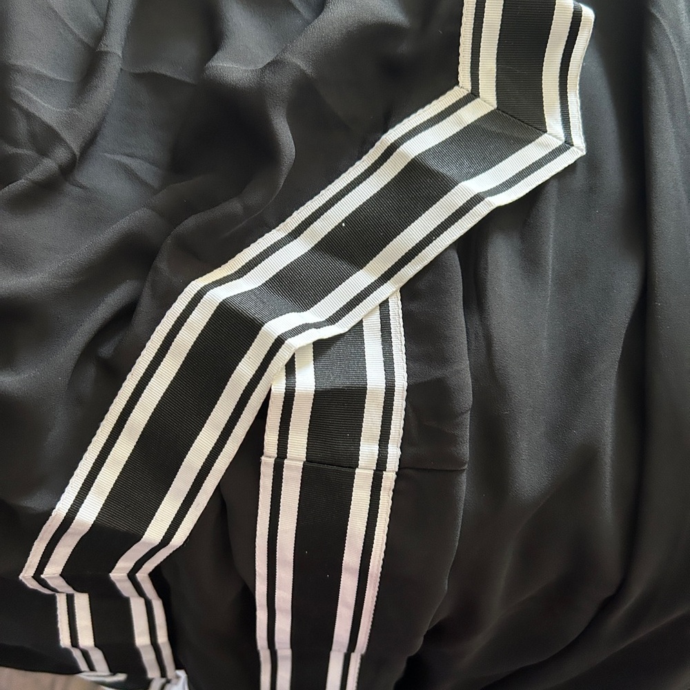 Ted Baker London Black and White Midi Dress - Picture 4 of 7